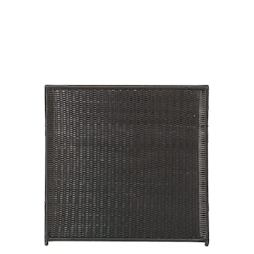 Skärm PLUS Trend 115x110 cm Svart