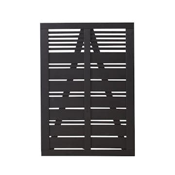 Skärmgrind PLUS Silence 100x140 cm Svart