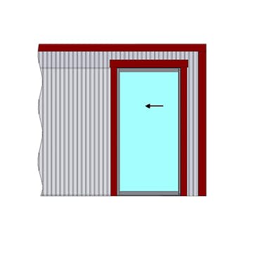 Skjutbart Dörrparti Novoroom Original 1 Del