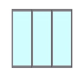 Skjutbart Dörrparti Novoroom Original 3-Delat