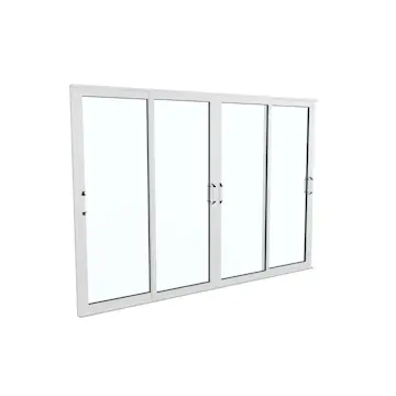 Skjutdörr Landskap Robust Året runt 2+2