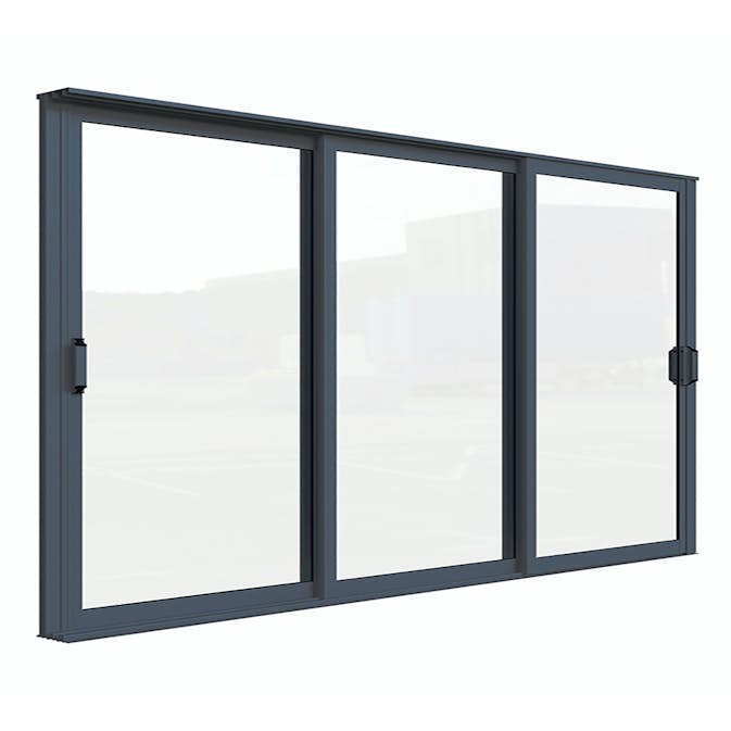 Skjutdörr Landskap Robust Året Runt 3-del