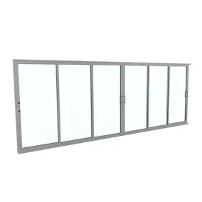 Skjutdörr Landskap Robust Året runt 3+3