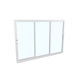 Skjutdörr Landskap Robust Vår och Höst 3-del