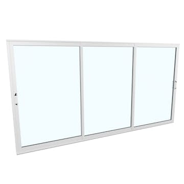 Skjutdörr Landskap Robust Vår och Höst 3-del