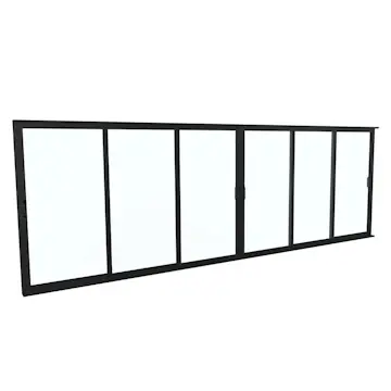 Skjutdörr Landskap Robust Vår och höst 3+3