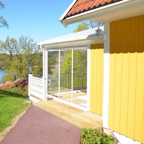 Skjutdörr Landskap Stadig Sommar 3-del