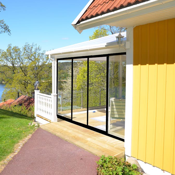 Skjutdörr Landskap Stadig Sommar 4-del