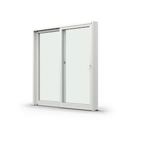 Skjutdörr NorDan NTech Trä 2-Delad