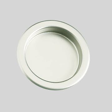 Skjutdörr Skålhandtag Diplomat Vit (st)