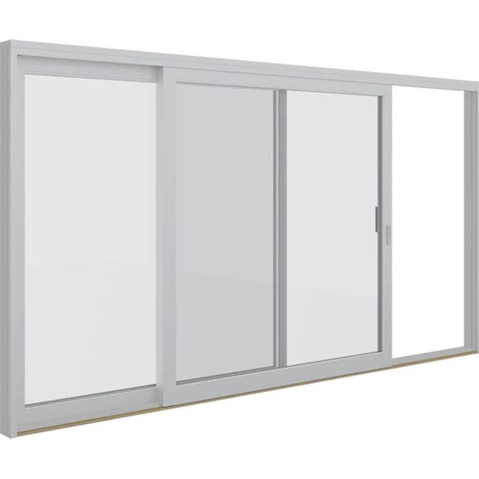 Skjutpartier Elitfönster Aluminium 2-delad