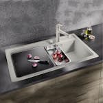 Sköljskål Blanco Rostfritt stål 361 x 167 mm