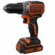 Skruvdragare Black+Decker 18V 2x1,5Ah Kitbox