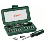 Skruvdragarset Bosch Power Tools 46-delars