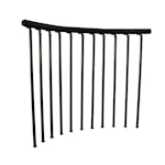 Skyddsräcke Byggera Euro Design/Paris Svart