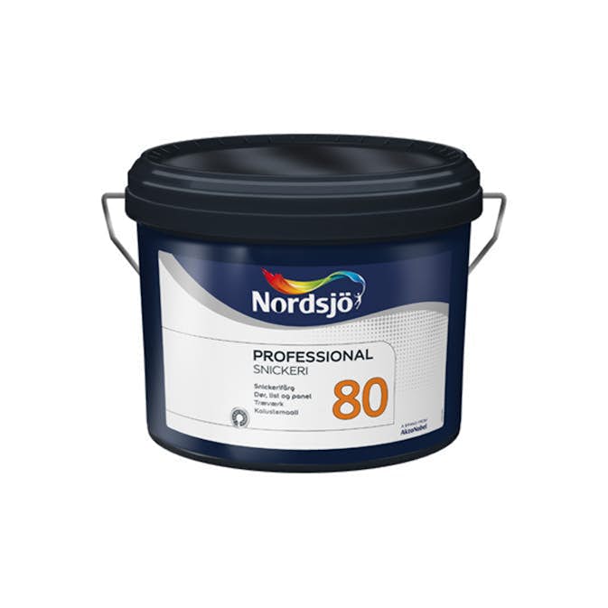 Snickerifärg Nordsjö Professional Vit Glans 80 Blank