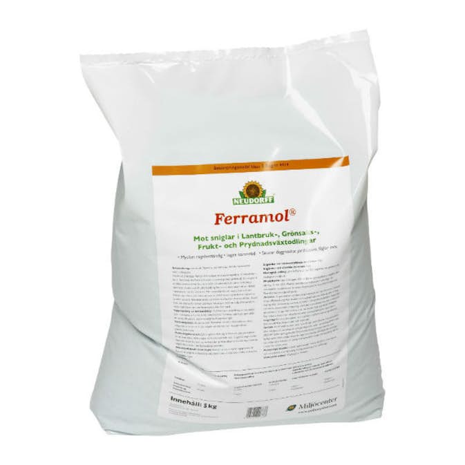 Snigelmedel Neudorff Effekt Ferramol 5 kg - Naturligt Snigelgift för Trädgård & Utemiljö