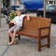 Utesoffa Eden Wood Kattvik 3-sits