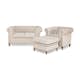Soffgrupp Manor House Chesterfield Deluxe Sammet Grupp 1