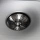 Enkelvask Strand Stainless SOLID med clips PVD Gun Metal