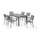 Matgrupp LifestyleGarden Solana med 6 Stolar
