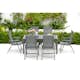 Matgrupp LifestyleGarden Solana med 6 Positionsstolar