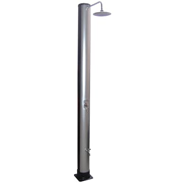 Utedusch Planet Pool Silver Deluxe Soluppvärmd Trädgårdsdusch 40L