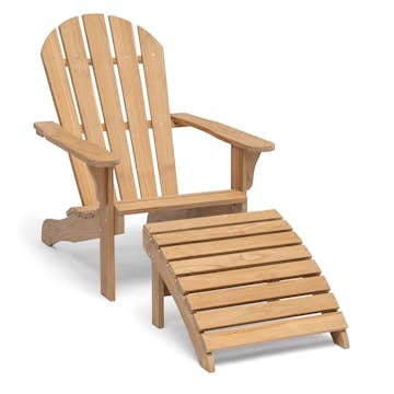 Däckstol Hillerstorp Tennessee inkl Fotpall