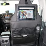 Sparkskydd Pebe med mediahållare Midi