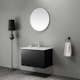 Spegel Bathlife Roa Svart