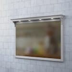 Spegel Björbo Badrum Saga med Belysning