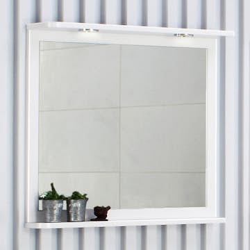 Spegel Noro Fix Matt Vit