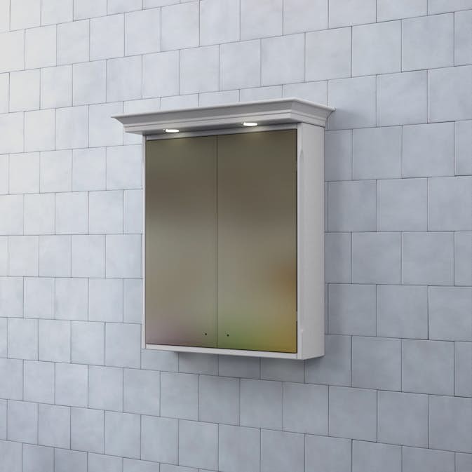 Spegelskåp Björbo Badrum Saga med Belysning