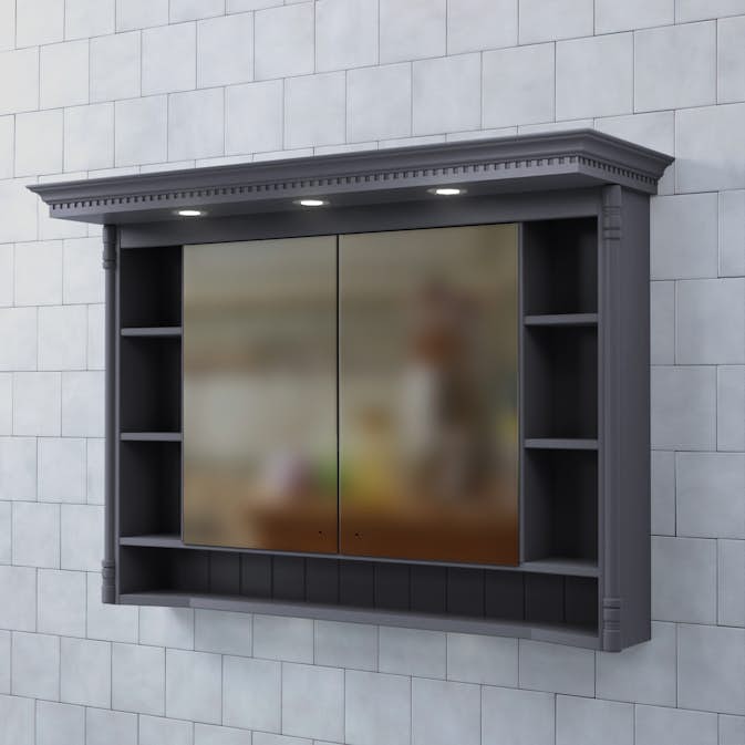 Spegelskåp Björbo Badrum Valhall med Belysning