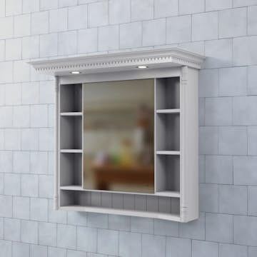 Spegelskåp Björbo Badrum Valhall med Belysning