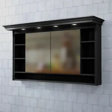 Spegelskåp Björbo Badrum Valhall med Belysning