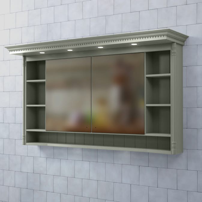 Spegelskåp Björbo Badrum Valhall med Belysning