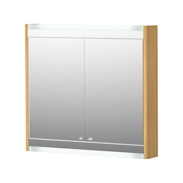 Spegelskåp DuoBad Vilan 80 med LED-belysning