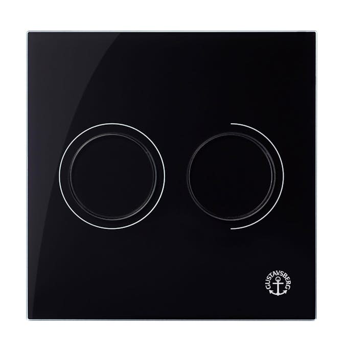 Spolknapp Gustavsberg till Triomont XS Duo Glas Pneumatisk