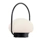 Lampa Nordlux Sponge To Go Svart/Vit