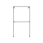 Klädställning Simpel Racks Harlem Väggmonterad Dubbel