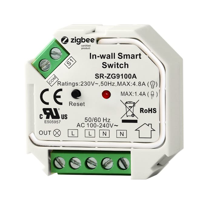 Inbyggnadsrelä Sunricher Zigbee Micro Smart Zigbee