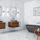 Klinker Tenfors Purity White Marmor Blank 120x120 cm