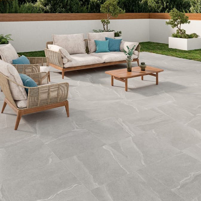 Klinker Austral Grey Marmor Matt 120x120 cm