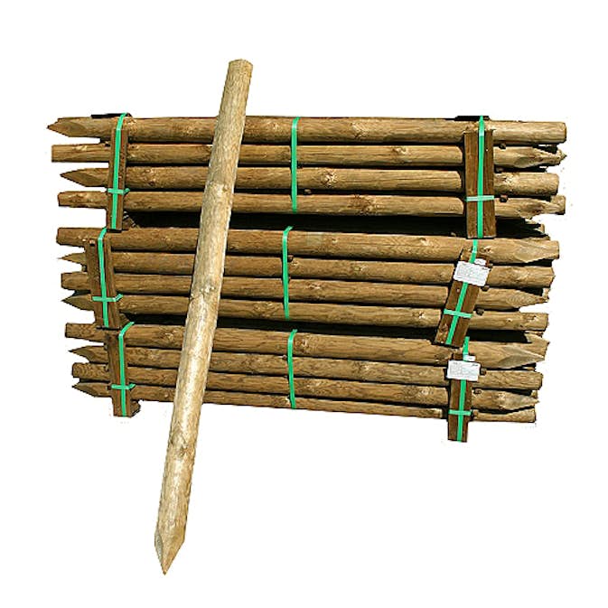 Stängselstolpar NSH Avbarkade 180 cm