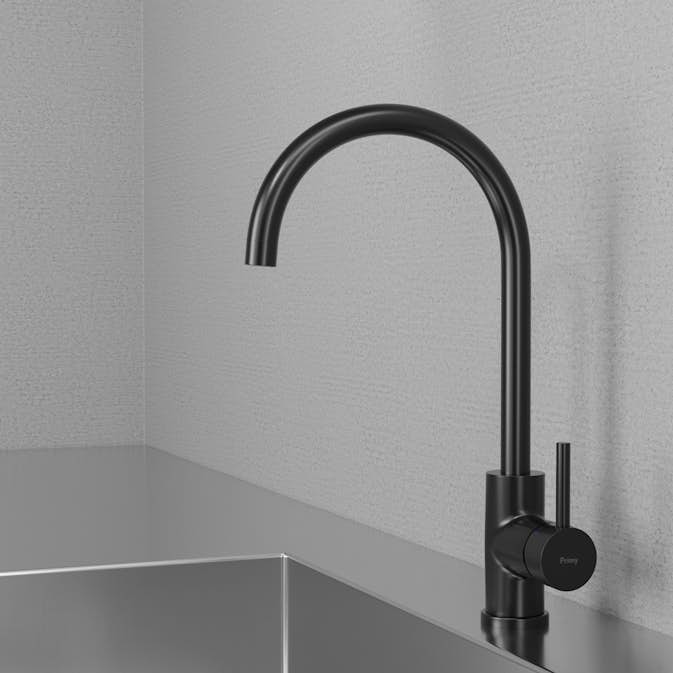 Köksblandare Primy Steel Curve