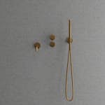 Badkarsblandare Scandtap Steel Harmonized 4 för Inbyggnad