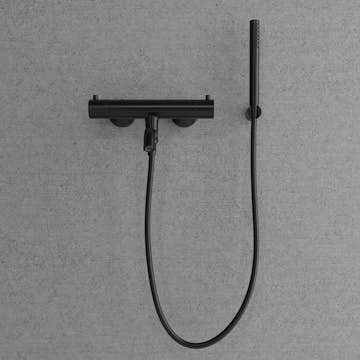 Badkarsblandare Scandtap Steel Pleasure 4 med Handdusch