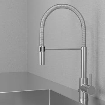 Köksblandare Scandtap Steel Pro Rostfritt Stål