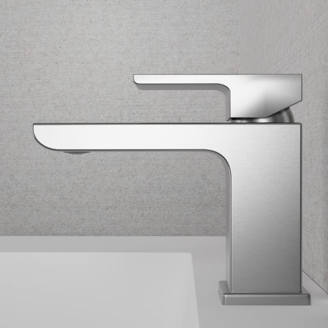 Tvättställsblandare Primy Steel Pure